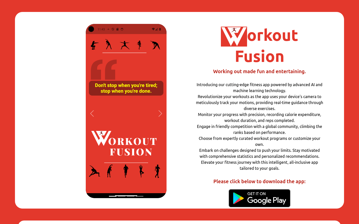 Workout Fusion