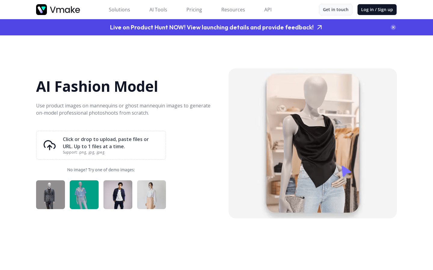 AI Fashion Model Studio