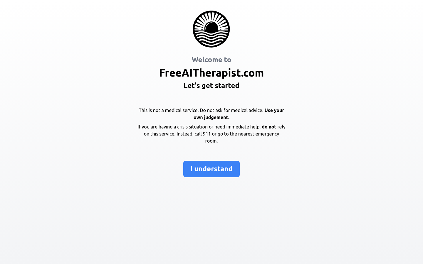 Free AI Therapist
