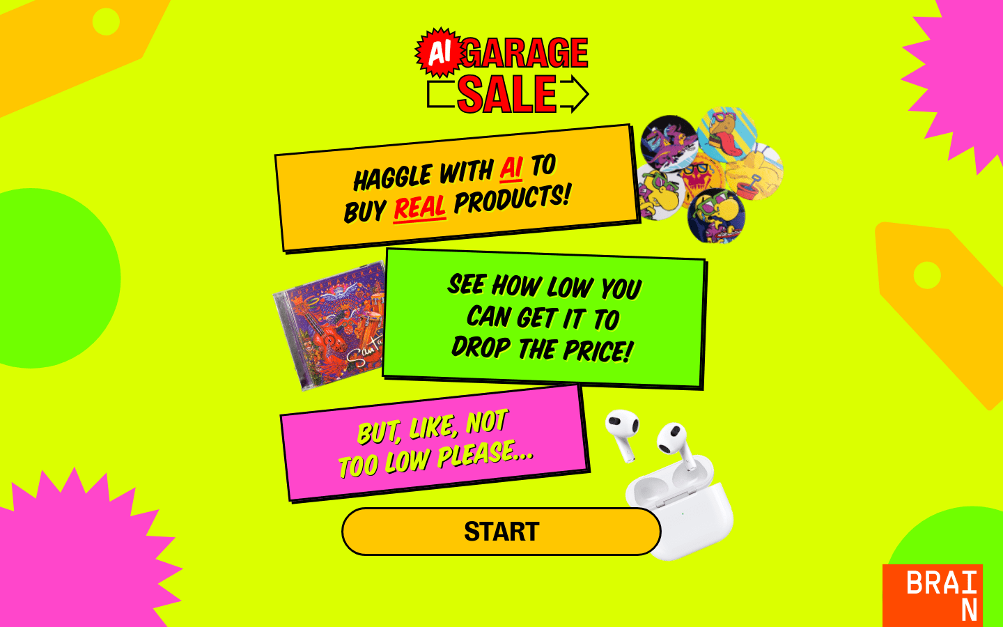 AI Garage Sale