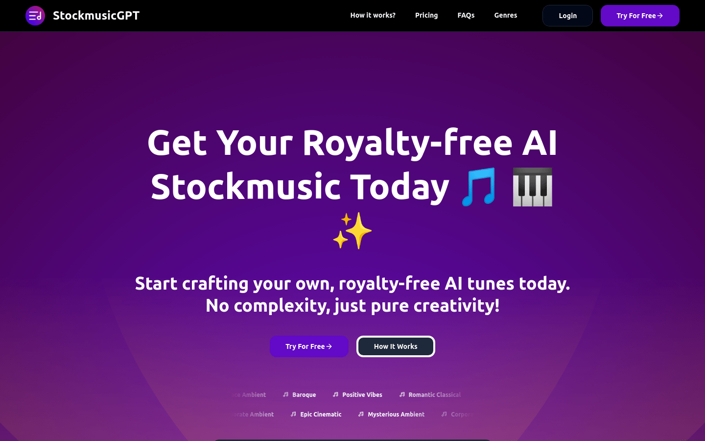 Stockmusicgpt