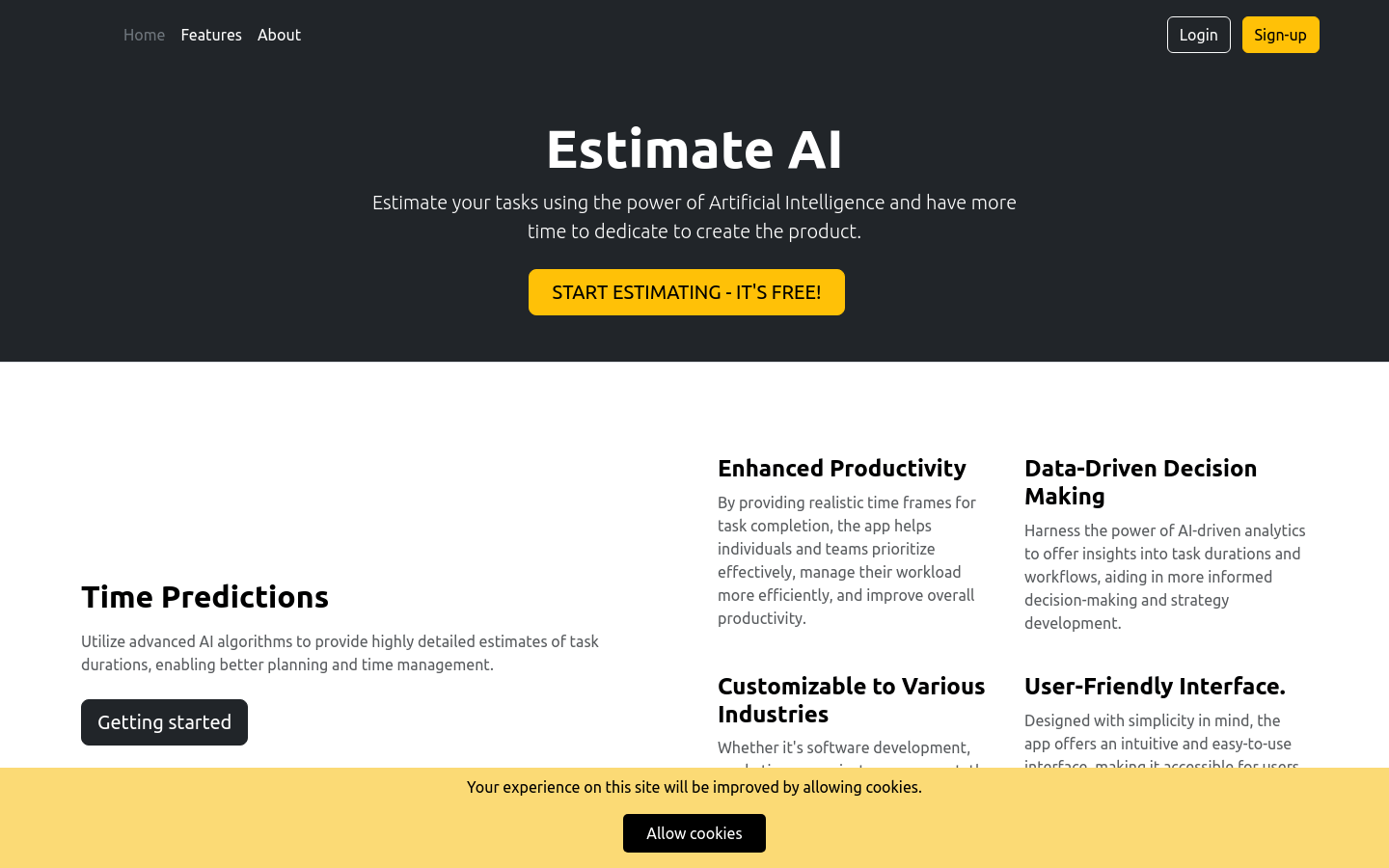 Estimate AI