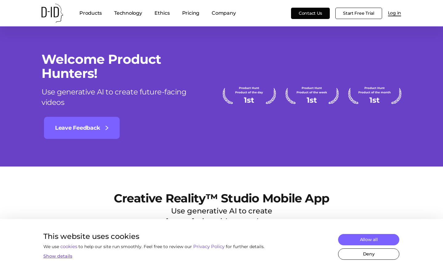 D ID Creative Reality