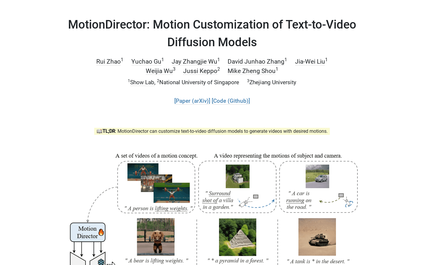 Motiondirector