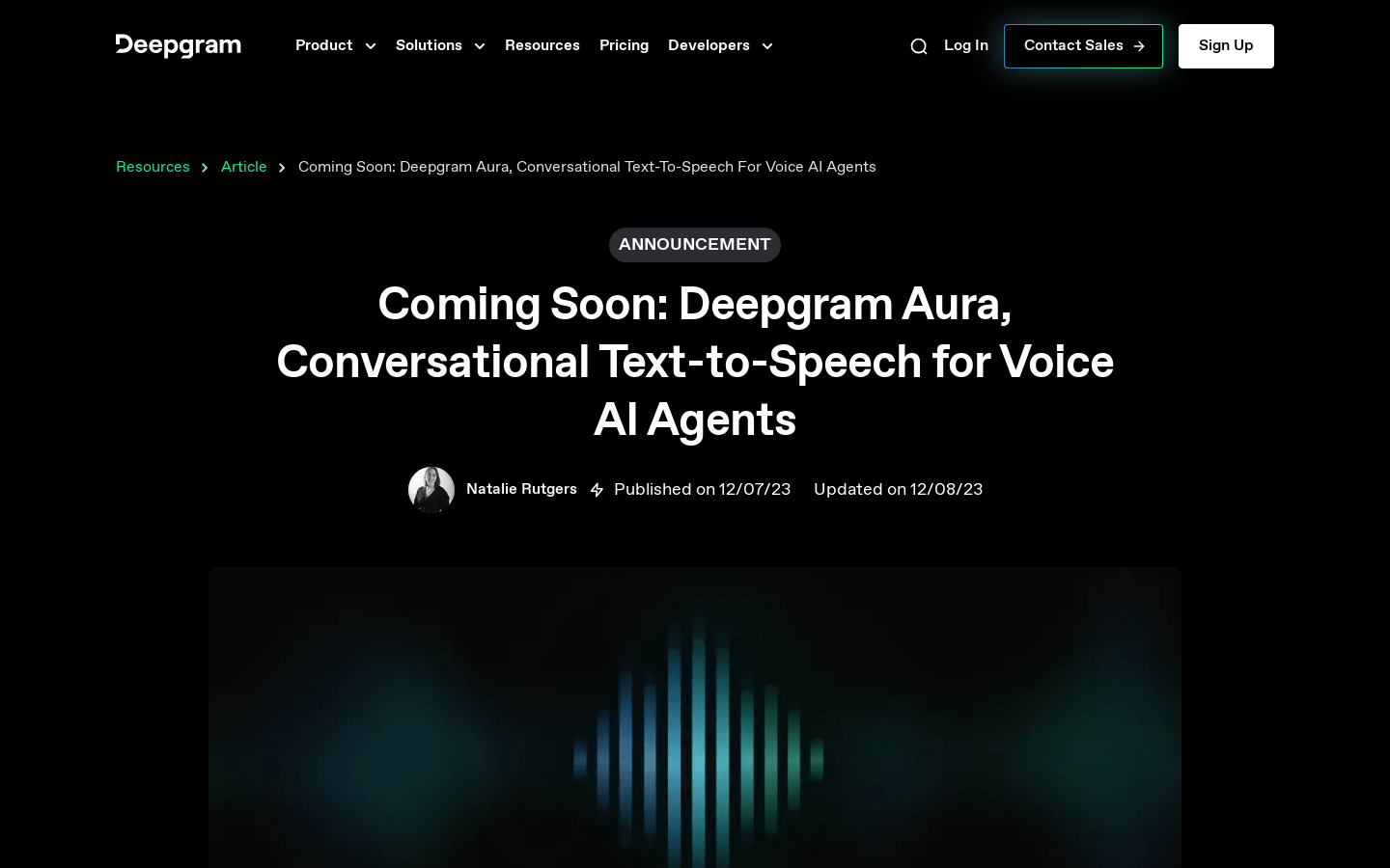 Deepgram Aura