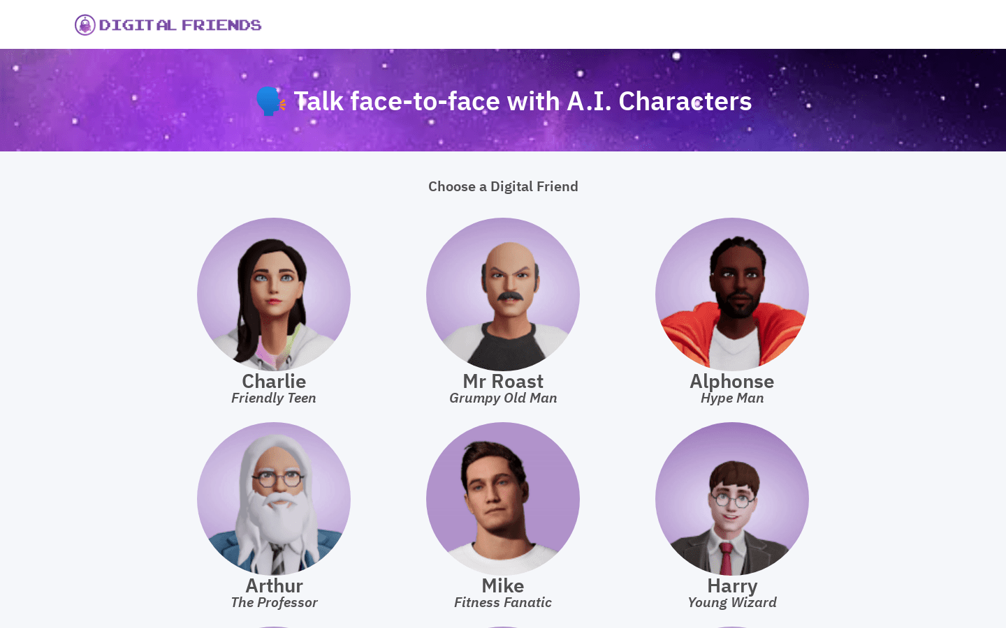 Digital Friends AI