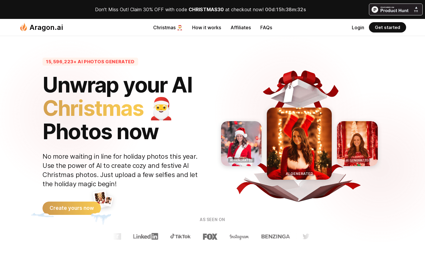 AI Christmas Photo Generator