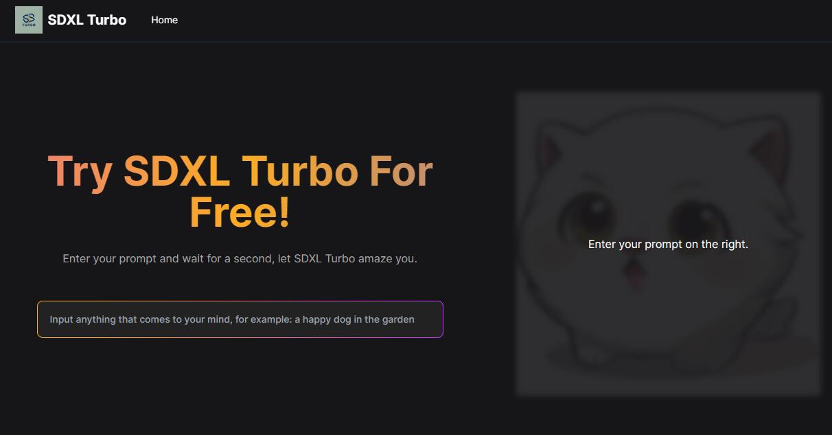 SDXL Turbo