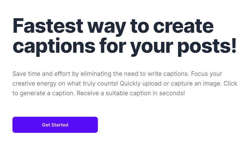 Image To Caption Tool